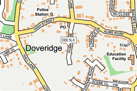 DE6 5HT maps, stats, and open data .